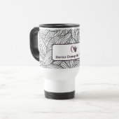 Mug de voyage de l'écrivain (Devant gauche)