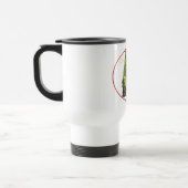 Mug de voyage de Noël pour Terrier de Skye (Gauche)