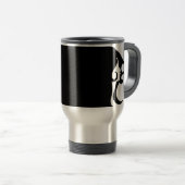 Mug De Voyage Deco mod woman (Devant droit)