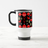 Mug De Voyage Décor de Noël Scandi (Gauche)