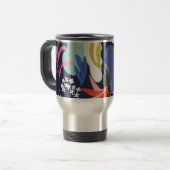 Mug De Voyage Décoration merveilleuse (Devant gauche)
