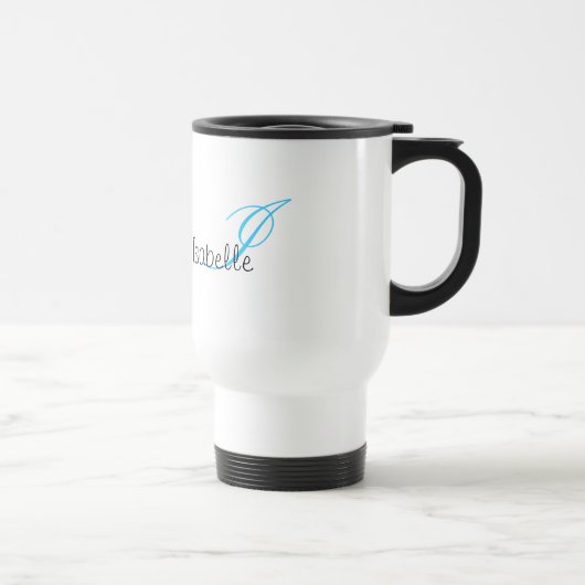 Mug De Voyage Décoré d'un monogramme (Droite)