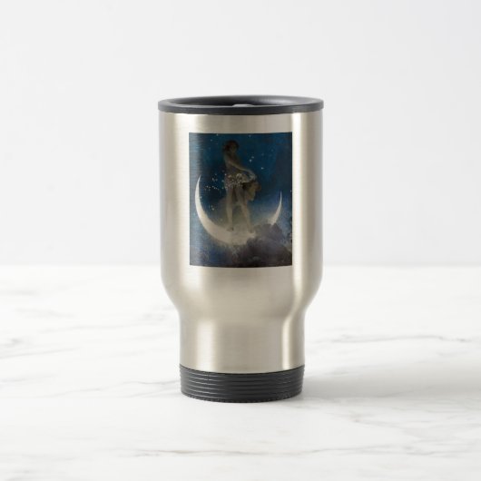 Mug De Voyage Déesse Luna diffusant les étoiles la nuit (Centre)