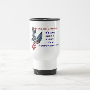 Mug De Voyage Défenseur de liberté…