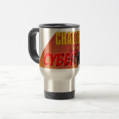 Mug De Voyage DÉFI du CYBERWÜLF "logo " (Devant gauche)