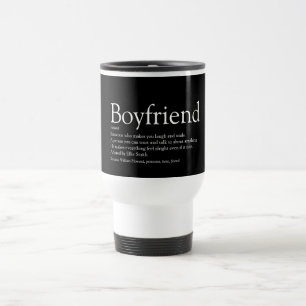 Mug De Voyage Définition de petit ami personnalisée moderne amus