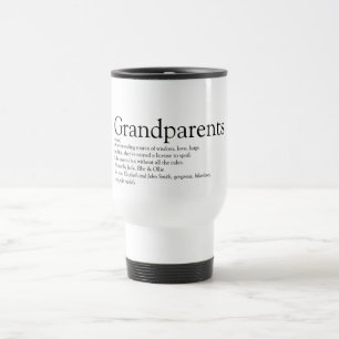 Mug De Voyage Définition des meilleurs grands-parents du monde
