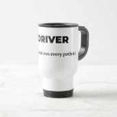 Mug De Voyage Définition du commandant de bus d'autocars (Devant droit)