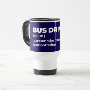 Mug De Voyage Définition du héros du bus scolaire