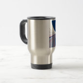 Mug De Voyage Demi bleu (Devant gauche)