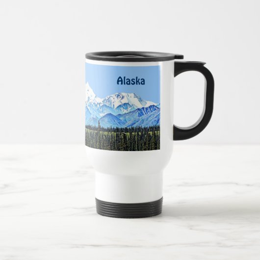 Mug De Voyage Denali (Mt. McKinley) (Droite)