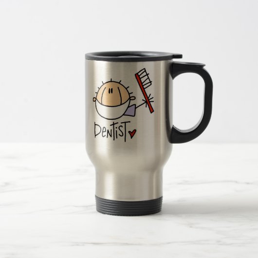 Mug De Voyage Dentiste (Droit)