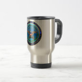 Mug De Voyage Département américain de la défense (DoD) (Devant droit)