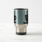 Mug De Voyage Dépendance fraîche de café de geek de programmeur (Centre)