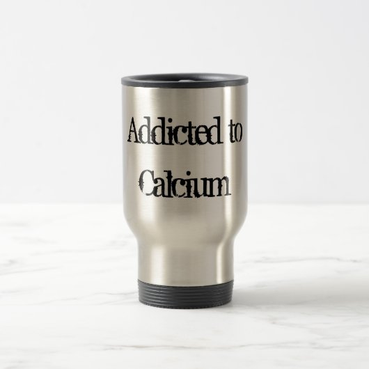 Mug De Voyage Dépendant au calcium (Centre)
