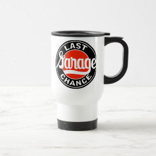 Mug De Voyage Dernier signe d'occasion de garage de cru