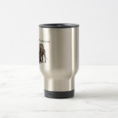 Mug de voyage des éléphants africains (Centre)