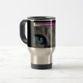 Mug De Voyage Des yeux luisants (Devant gauche)