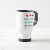 Mug De Voyage Désactiver (Devant droit)
