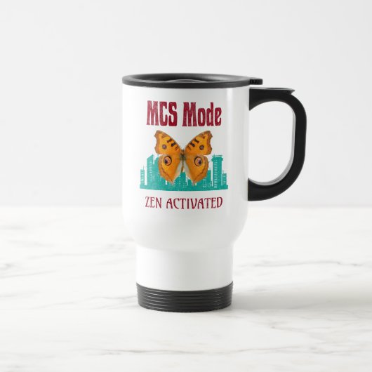 Mug De Voyage Description de l'activation du mode MCS Zen Papill (Droite)