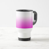 Mug De Voyage Design Arrière - plan rose Ombr Gradient-60416 (Devant droit)
