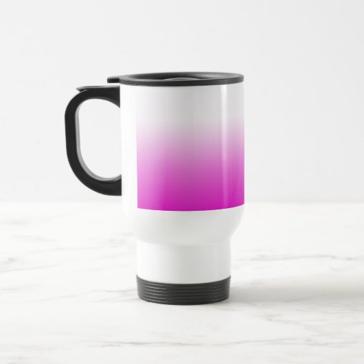 Mug De Voyage Design Arrière - plan rose Ombr Gradient-60416 (Gauche)