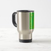 Mug De Voyage Design géométrique Edgy (Devant gauche)