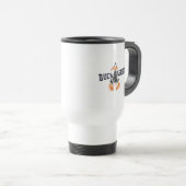 Mug De Voyage Désintégration de DAFFY DUCK™ "saison canard" (Devant droit)