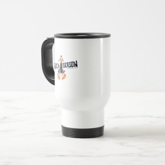 Mug De Voyage Désintégration de DAFFY DUCK™ "saison canard" (Devant gauche)