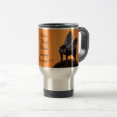 Mug De Voyage Désirez la passion soif Longing Buvons (Devant droit)