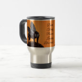 Mug De Voyage Désirez la passion soif Longing Buvons (Devant gauche)