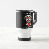 Mug De Voyage Dessin amusant Conception de chien (Devant droit)