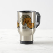 Mug De Voyage dessin animé citrouille (Devant droit)