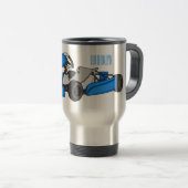 Mug De Voyage dessin animé de Kart racing (Devant droit)