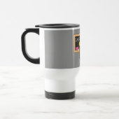 Mug De Voyage Dessin de chouette écolière (Gauche)