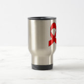 Mug De Voyage Dessin de ruban rouge (Centre)