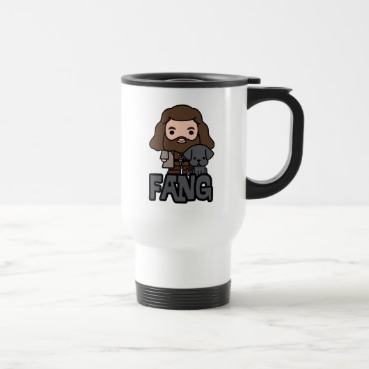 Mug De Voyage Dessin Hagrid et Fang Character Art (Droite)