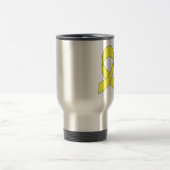 Mug De Voyage Dessin Ruban Jaune (Centre)