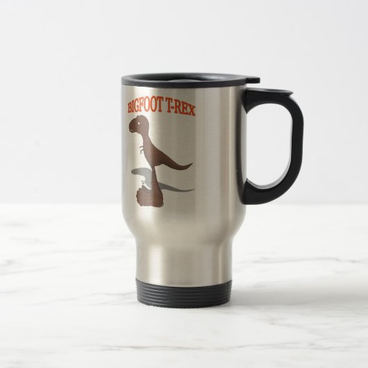 Mug De Voyage Dessin T-Rex Bigfoot (Droit)