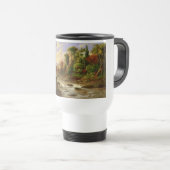Mug De Voyage Destin de Robert Duncanson de rivière de forêt (Devant droit)