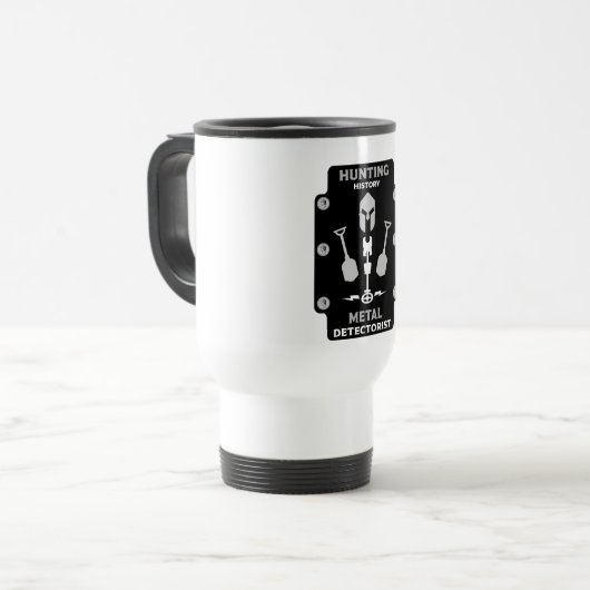 Mug De Voyage Détecteurs de détection des métaux (Devant gauche)
