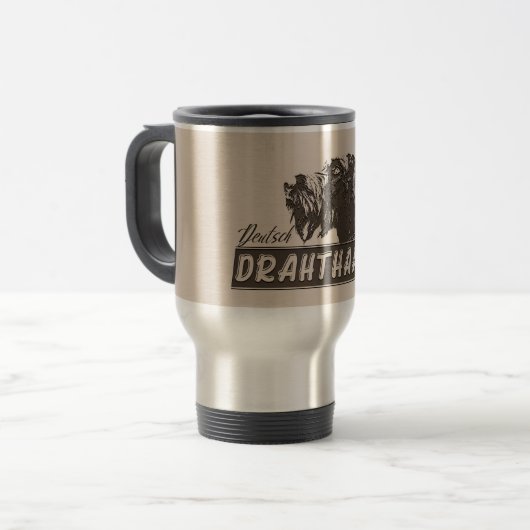 Mug De Voyage Deutsch Drahthaar (Devant gauche)