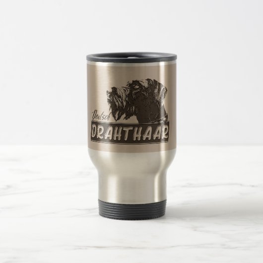 Mug De Voyage Deutsch Drahthaar (Centre)