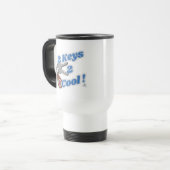 Mug De Voyage Deux Clés Moto voiture classique Cool (Devant gauche)