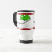 Mug De Voyage Deux petits pois dans un pois (Devant gauche)