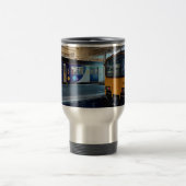 Mug De Voyage Deux trains bleus (Centre)