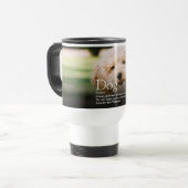 Mug De Voyage Devis de définition de chien moderne mignon photo (Devant gauche)