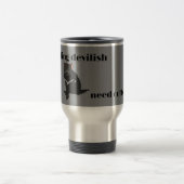 Mug De Voyage diable de Tasmanie café (Centre)