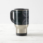 Mug De Voyage Diamants Bleus (Devant gauche)