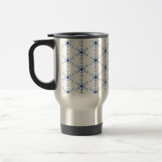 Mug De Voyage Diamond Snowflake Pattern Beer Stein
